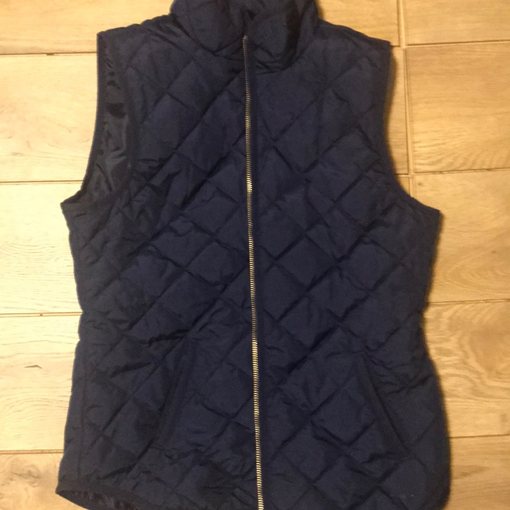 Blue vest, worn once or twice